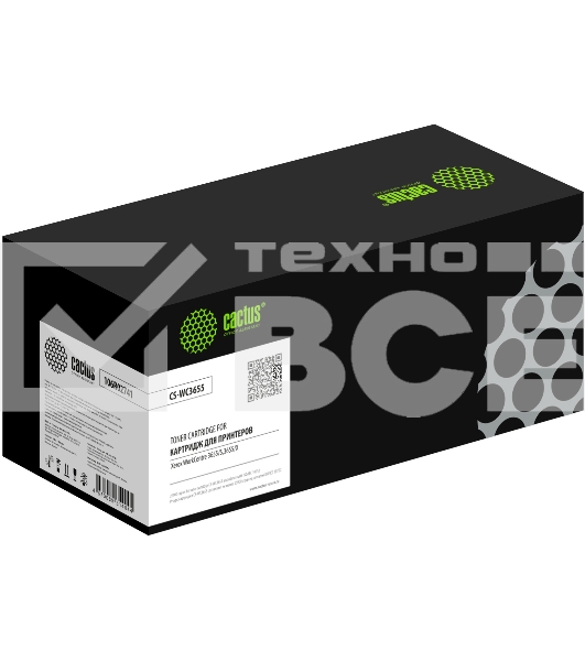 Картридж лазерный Cactus CS-WC3655 106R02741 черный (25900стр.) для Xerox Workcentre 3655