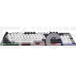 Клавиатура Defender Dark Knight R GK-077  проводная, USB, чёрный/белый, фото3