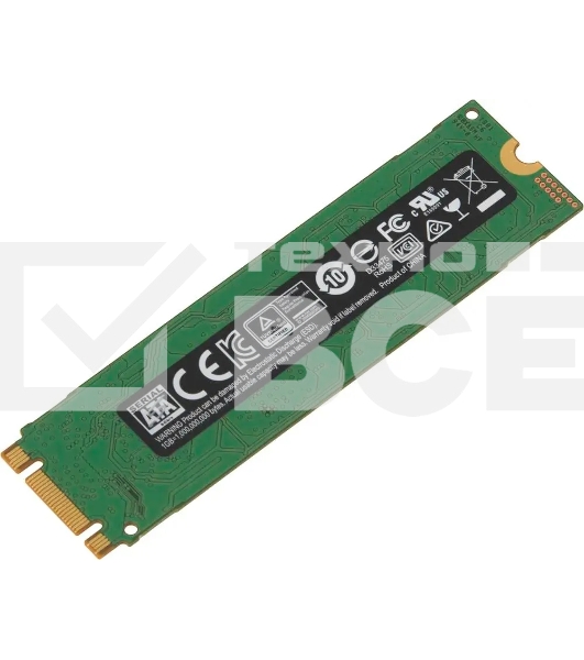 Накопитель SSD Samsung 860 EVO, 250Gb, SATA III, M.2 2280, R/W 550/520