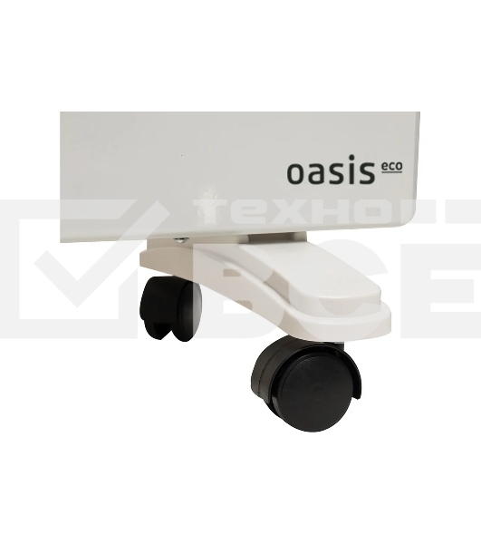 Конвектор Oasis KM-25 белый, 2500 Вт, 30 м2, термостат
