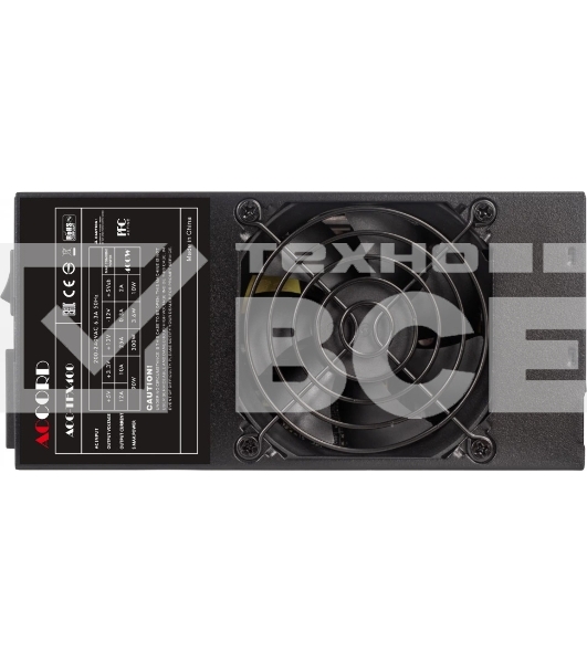 Блок питания Accord  ACC-TFX400, 400Вт, 80мм, черный