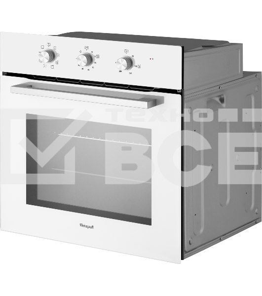 Духовой шкаф электрический Weissgauff EOM 208 PDW Steam Clean белый
