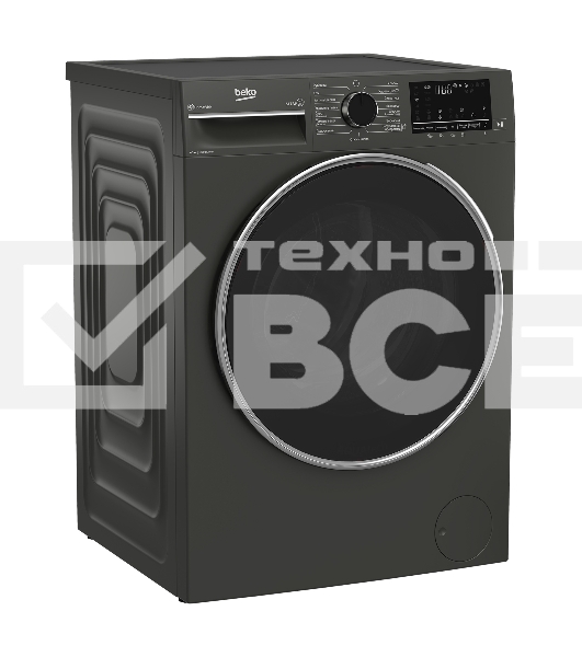 Стиральная машина Beko B3WFR56H2A черный, загрузка фронтальная 6,5 кг, 1200 об/мин., класс: А