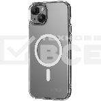 Чехол (клип-кейс) uBear для Apple iPhone 15 Plus Real Mag Case with MagSafe прозрачный (CS254TT67RL-I23M), фото4