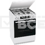 Плита комбинированная Gorenje GKS6C71WF белый, конфорок 4 газовых, духовка 71 л, 60 см x 85 см x 60 см, фото6