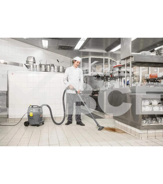 Пылесос строительный Karcher NT 22/1 Ap Te серый, 1300 Вт, уборка сухая/влажная, пылесборник мешок/контейнер, 22 л