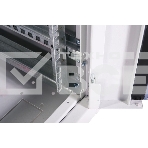 Шкаф телекоммуникационный напольный ЭКОНОМ 48U (800 × 1000) дверь стекло, дверь металл, фото3