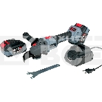 Угловая шлифовальная машина (УШМ) бесщеточная ProfiPower MKDGA-18V (Li-ion-2шт, 4.0А·ч, 125 мм, 0-9000 об/мин, З/У, в кейсе), фото9