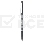 Ручка гелевая Deli Upal EG11-BK темно-серый, d=0.7мм, черные чернила, фото2