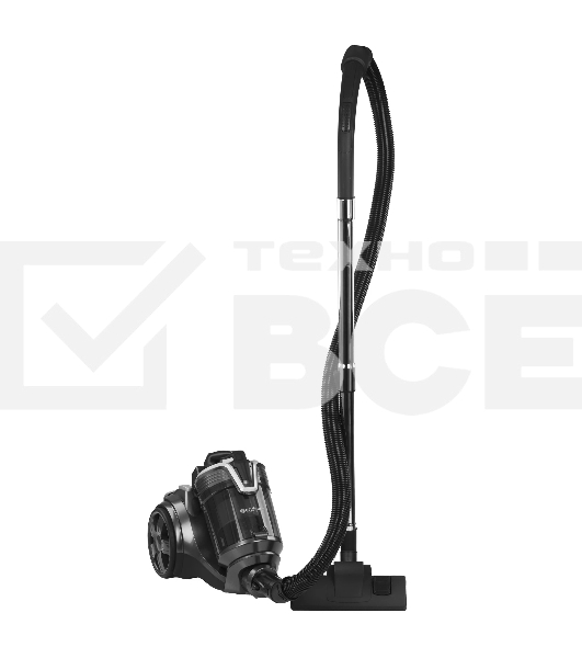 Пылесос Endever Skyclean VC-660 серый, 450/2200 Вт, уборка сухая, пылесборник контейнер 4 л