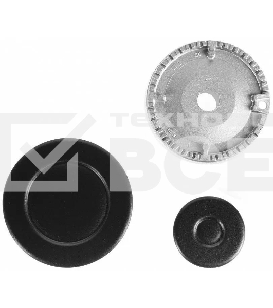 Газовая варочная панель Maunfeld EGHG.64.6CB/G, 4 конфорки, закаленное стекло, черный