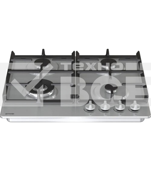 Газовая варочная панель Gorenje GW641XHF нержавеющая сталь
