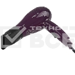 Фен Scarlett SC-HD70T24 фиолетовый/черный, 850 Вт, компактный, фото4