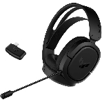 Гарнитура ASUS TUF Gaming H1 Wireless чёрный, беспроводная + проводная, USB/USB-C, до 15 ч, виртуальный 7.1, шумоподавление микрофона, фото8