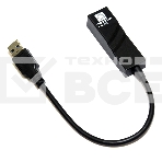 Адаптеры USB Ethernet 5bites Кабель-адаптер 5bites UA3-45-01BK USB3.0 -> RJ45 10/100/1000 Мбит/с, 10см, фото2