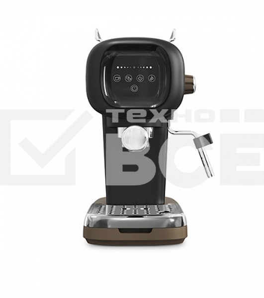 Кофеварка эспрессо BQ CM2005 черный, исп. кофе - молотый, 0.6 л, 1100 Вт, 20 Бар.