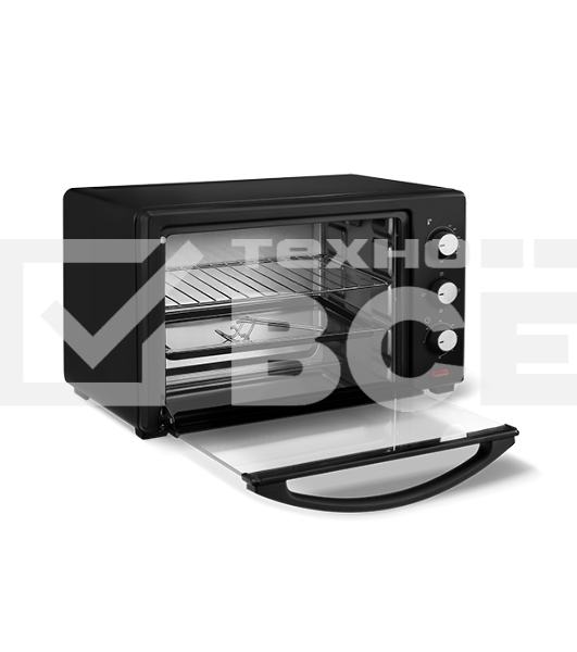 Мини-печь Blackton Bt EO3001W Black, Мощность 1600 Вт, Объем 30 л, 3 режима работы, Таймер до 60 мин
