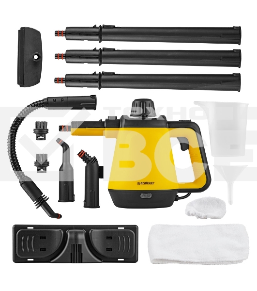 Отпариватель ручной Endever Odyssey Q-444, желтый/черный