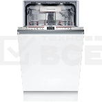 Встраиваемая посудомоечная машина Bosch SPV6ZMX17E узкая, полновстраиваемая, загрузка 10 комплектов, фото 1