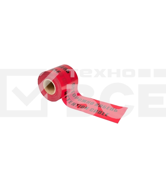 Лента сигнальная EKF lse-450x100-bas Basic ЛСЭ Осторожно кабель 450х100