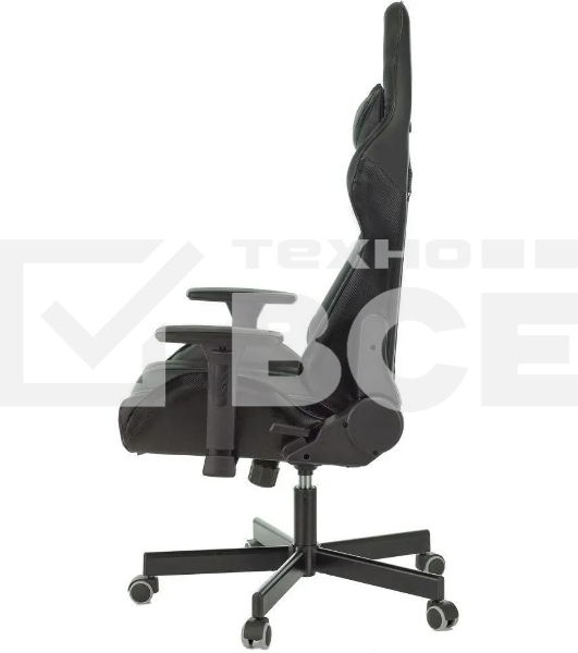 Кресло игровое A4Tech Bloody GC-600, черный, эко.кожа, крестовина металл