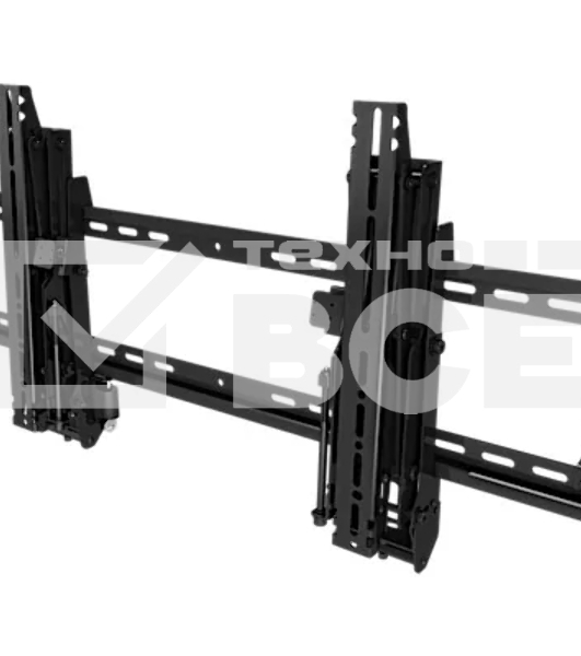 Настенное крепление для видеостен Wize Pro VW46G3 с выдвижным механизмом, тех-гия push in-pop out,37 60+, регу-ка глубины, Max VESA 800x400 мм, до 68 кг, расстояние от стены 10-27 см, верт-ое/горизонт-ое выравн-ие, защита от кражи,черный