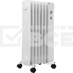 Радиатор масляный Royal Clima PARMA ROR-PR7-1500M 1500Вт белый/черный, фото7