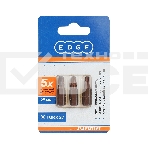 Бита EDGE by PATRIOT T27, сталь S2, длина 25 мм, 2шт в блистере, фото2