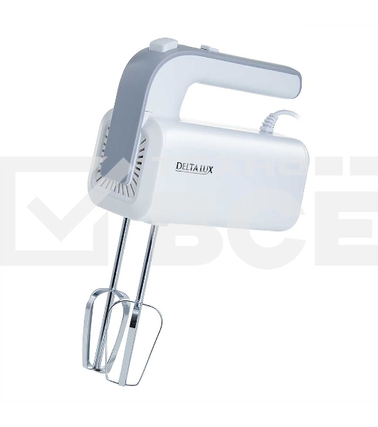 Миксер DELTA LUX DE-7702 белый с серым