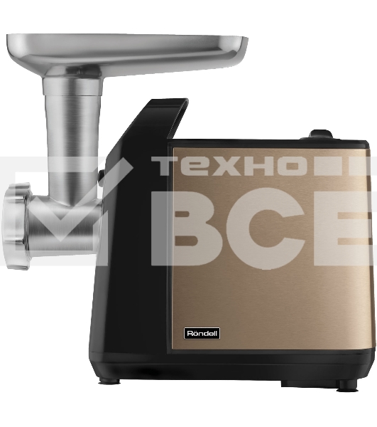 Мясорубка электрическая Rondell RDE-1457 2200Вт коричневый/черный