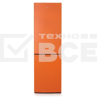 Холодильник Бирюса T6149 оранжевый двухкамерный 245/135 л морозилка снизу, автоматическое оттаивание