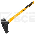 Колун-кувалда Denzel 3000 г, кованая, фибергласовая рукоятка c TPR покрытием, 880 мм, фото 1