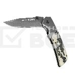 Нож складной Denzel, многоцелевой, системы Liner-Lock, с накладкой G10 на классической рукоятке 79207, фото9