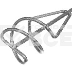 Миксер для строительных смесей Сибртех 60х8х400мм, шестигранный хвостовик, фото3