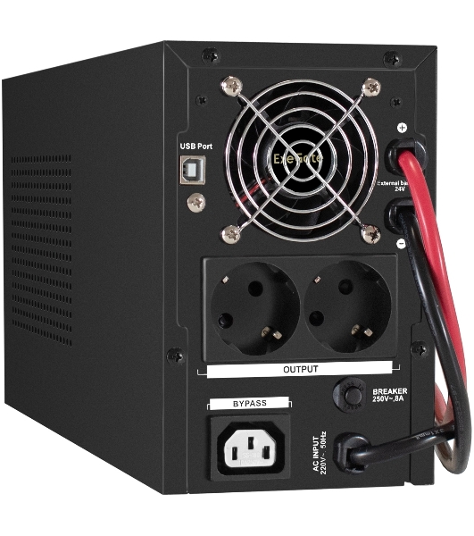 Комплект Источник бесперебойного питания EX295988RUS + батарея 120Aч EX282988RUS 2шт (инвертор, синус, для котла) ExeGate SineTower SZ-1500.LCD.AVR.2SH.1C13.USB <1500VA/1200W, чистый синусоида, LCD дисплей, AVR, 2хSchuko+1хC13, USB, линейно-интерактивный, черный> + батарея ExeGate DT 12120 (12В, 120Ач) 2шт