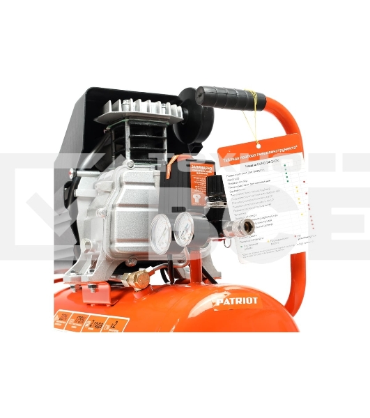 Компрессор Patriot EURO 24-240K + набор пневиоинструмента KIT 5В1.5кВт 220В 240л/мин 24л