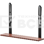 Подставка для аксессуаров Ultramounts UM313B черный/орех макс.10кг настенный, фото3