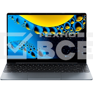 Ноутбук CHUWI CoreBook i3 14.1'(1920x1080)/Intel i3 10100Y(1.3Ghz)/8192Mb/256SSDGb/noDVD/Int:Intel UHD Graphics/Cam/BT/WiFi/38WHr/war 1y/Grey/Win11Home + мышь