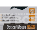 Мышь проводная A4Tech OP-720 черный, 1000 dpi, PS/2, кнопки - 3, фото2