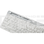 Клавиатура беспроводная A4Tech Fstyler FBK25, USB, Bluetooth/Радиоканал, белый/серый, фото11