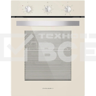 Шкаф духовой электрический Maunfeld EOEC516BG, встраиваемый, 51л, дверца с 2 стеклами, бежевый