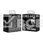 Розетка Kranz STRONG компьютерная двойная RJ45+RJ45 кат6 с/у графит, фото5