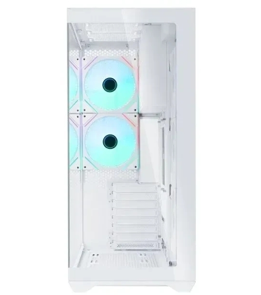 Корпус ATX Eurocase M4801 white, без БП, закаленное стекло 2 стороны