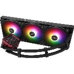 Водяное охлаждение для процессора Water Cooling System Thermalright Frozen Warframe 360 Ultra черный Argb (360мм, черный, ARGb/Fans: 3x120мм, 70.84CFM, 22.1dBA, 2000RPM/Pump height 60мм, 23dBA, 3000RPM, Rad thickness 27mm/S: 1200, 1700, 1851, 2011, 2066, 115X, AM5, AM4), фото8