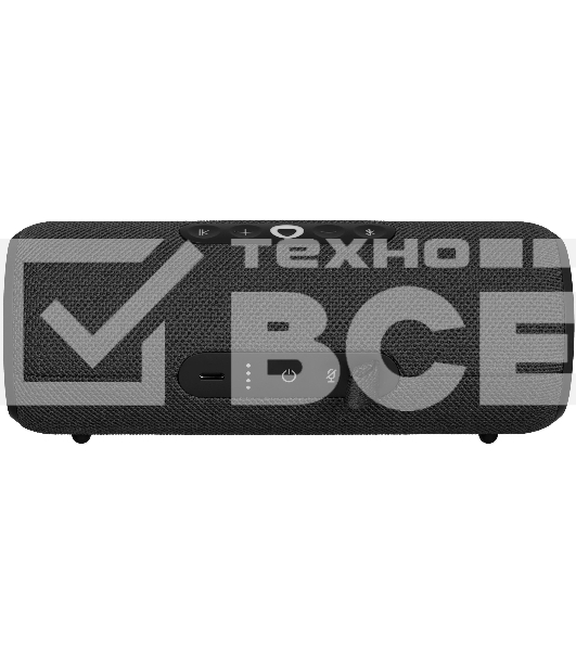 Умная колонка Яндекс Станция Стрит, 30Вт, компактная, 2 динамика, Wi-Fi, Bluetooth 5.0, Алиса, черный