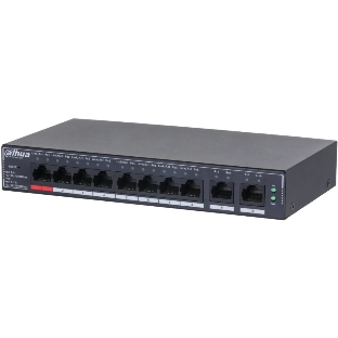 Коммутатор Dahua DH-SG4010P, 10×1 Гбит/с, управляемый