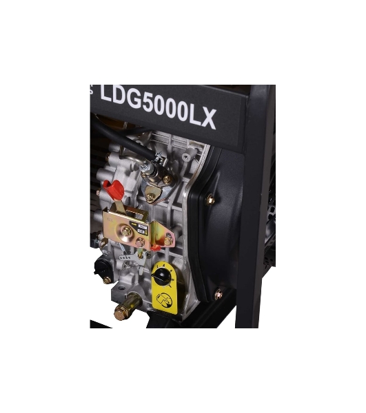 Электрогенератор дизельный Huter LDG 5000LX, 3.3 кВт, 82 дБ, 79 кг