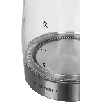 Электрочайник Starwind SKG2315 серый/серебристый, 1.7 л, 2200 Вт, скрытый нагревательный элемент, фото9