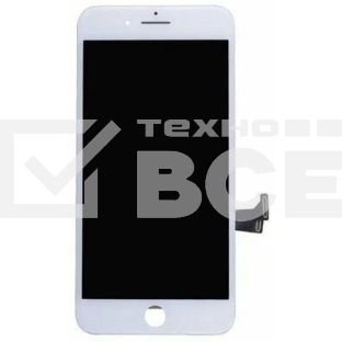 Дисплей Amperin для Apple iPhone 7 Plus в сборе с тачскрином (IPS), белый