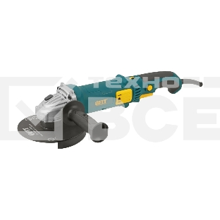 Углошлифовальная машина FIT AG-150/1400, 1400 Вт, 0-10000 об/мин, КлК 150 мм, 2,5 кг, армир.ротор, б/с щеток, коробка